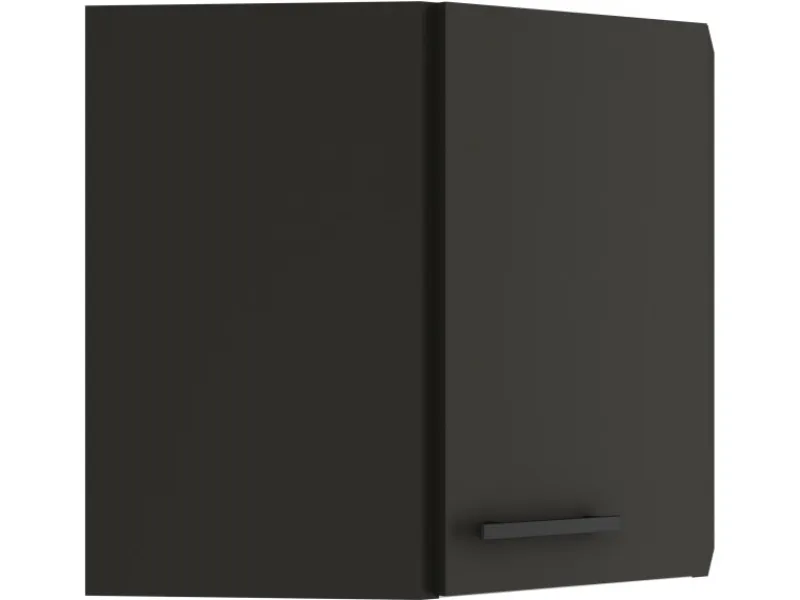Optifit Küchenschränke<Madrid420 Küchen-Eckoberschrank 60 x 60 cm Anthrazit Matt
