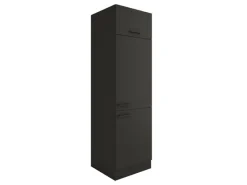 Optifit Kühlschränke|Küchenschränke<Madrid420 Küchen-Geräteumbauschrank 60 cm Anthrazit Matt