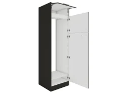Optifit Madrid420 Küchen-Geräteumbauschrank 60 cm Anthrazit Matt< Kühlschränke|Küchenschränke