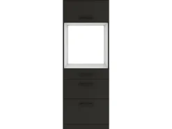 Best Optifit Madrid420 Küchen-Geräteumbauschrank 60 cm Anthrazit Matt