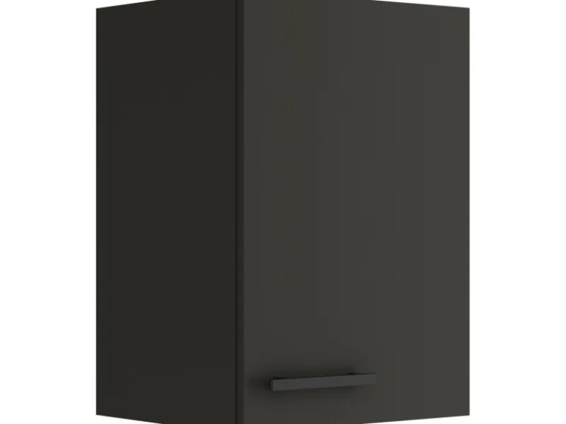 Optifit Küchenschränke<Madrid420 Küchen-Oberschrank 40 cm Anthrazit Matt