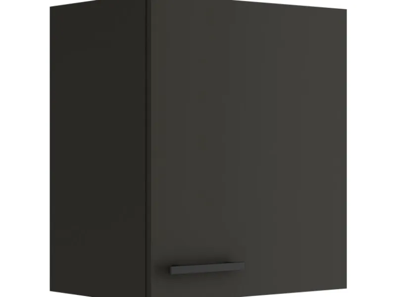 Optifit Pantryküchen|Küchenschränke<Madrid420 Küchen-Oberschrank 50 cm Anthrazit Matt
