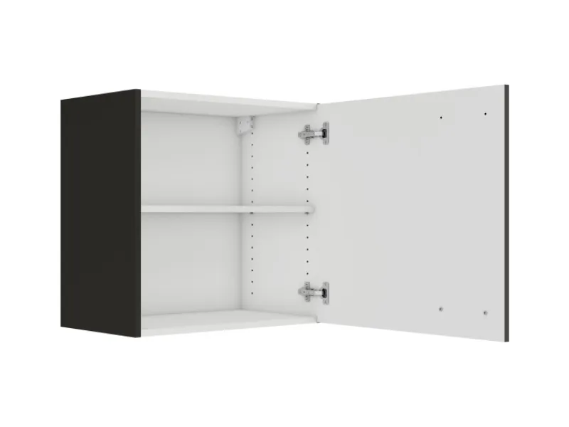 Discount Optifit Madrid420 Küchen-Oberschrank 60 cm Anthrazit Matt
