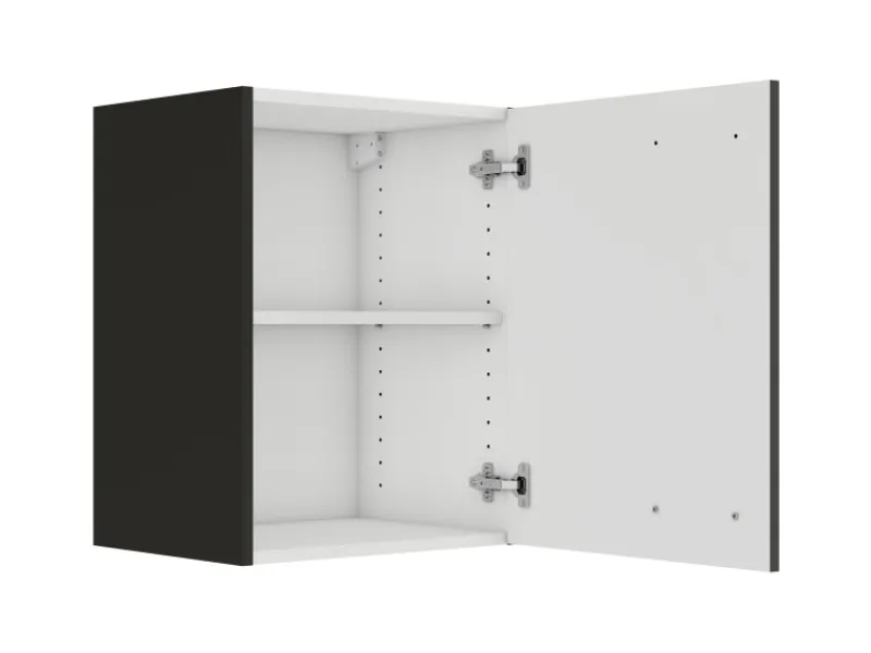 Optifit Madrid420 Küchen-Oberschrank 45 cm Anthrazit Matt< Küchenschränke