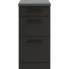 Optifit Madrid420 Küchen-Unterschrank 40 cm Anthrazit Matt< Küchenschränke