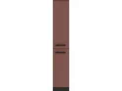 Optifit Nizza407 Küchen-Apothekerschrank 30 cm Rostrot< Küchenschränke