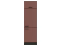 Optifit Nizza407 Küchen-Geräteumbauschrank 60 cm Rostrot< Kühlschränke|Küchenschränke