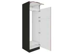 Optifit Nizza407 Küchen-Geräteumbauschrank 60 cm Rostrot< Kühlschränke