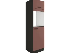 Optifit Kühlschränke|Küchenschränke<Nizza407 Küchen-Geräteumbauschrank 60 cm Rostrot
