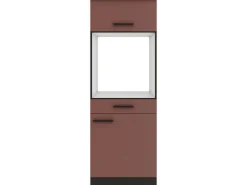 Online Optifit Nizza407 Küchen-Geräteumbauschrank 60 cm Rostrot