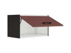 Optifit Nizza407 Küchen-Oberschrank 60 cm Rostrot< Küchenschränke