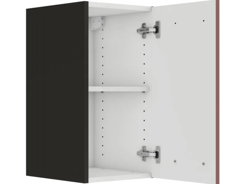 Optifit Küchenschränke<Nizza407 Küchen-Oberschrank 30 cm Rostrot