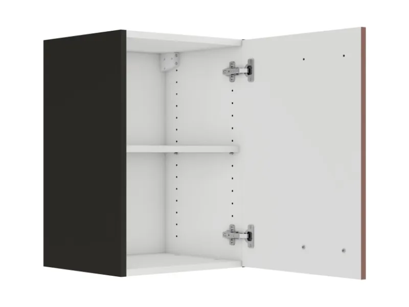 Optifit Küchenschränke<Nizza407 Küchen-Oberschrank 40 cm Rostrot
