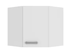 Optifit Oslo214 Küchen-Eckoberschrank 60 x 60 cm Feinstruktur Weiß< Küchenschränke
