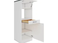 Best Optifit Oslo214 Küchen-Geräteumbauschrank 60 cm Feinstruktur Weiß