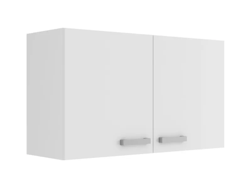 Optifit Küchenschränke<Oslo214 Küchen-Oberschrank 100 cm Feinstruktur Weiß