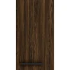 Best Optifit Rimini409 Küchen-Oberschrank 30 cm Rillendekor Nussbaum