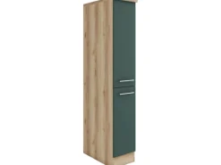Optifit Küchenschränke<Savona405 Küchen-Apothekerschrank 30 cm Steingrün