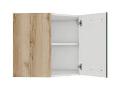 Sale Optifit Savona405 Küchen-Eckoberschrank 60 x 60 cm Steingrün