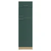 Outlet Optifit Savona405 Küchen-Geräteumbauschrank 60 cm Steingrün