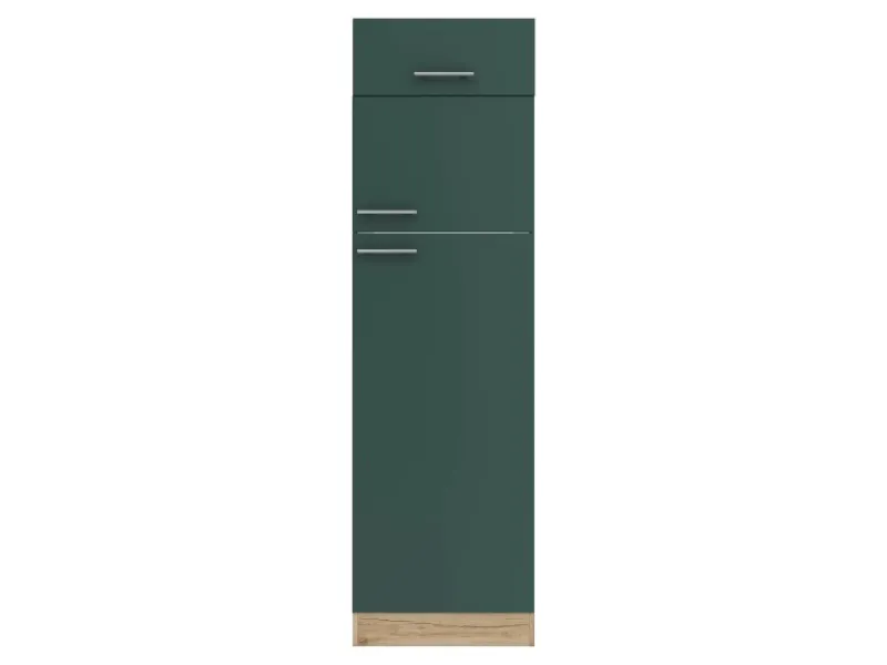 Outlet Optifit Savona405 Küchen-Geräteumbauschrank 60 cm Steingrün