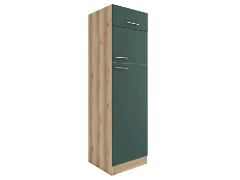Outlet Optifit Savona405 Küchen-Geräteumbauschrank 60 cm Steingrün
