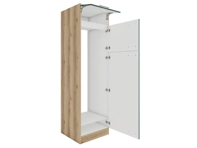 Outlet Optifit Savona405 Küchen-Geräteumbauschrank 60 cm Steingrün