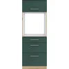 Optifit Savona405 Küchen-Geräteumbauschrank 60 cm Steingrün< Küchenschränke|Kochfelder