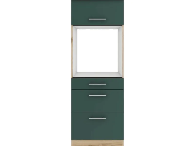 Optifit Savona405 Küchen-Geräteumbauschrank 60 cm Steingrün< Küchenschränke|Kochfelder