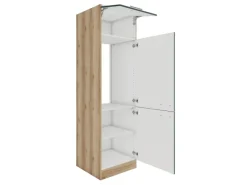 Hot Optifit Savona405 Küchen-Geräteumbauschrank 60 cm Steingrün