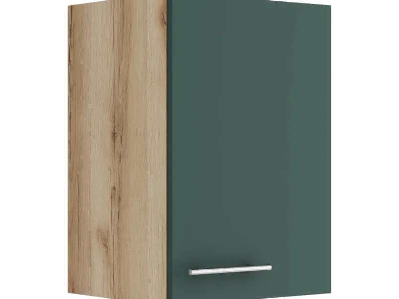 Discount Optifit Savona405 Küchen-Oberschrank 40 cm Steingrün
