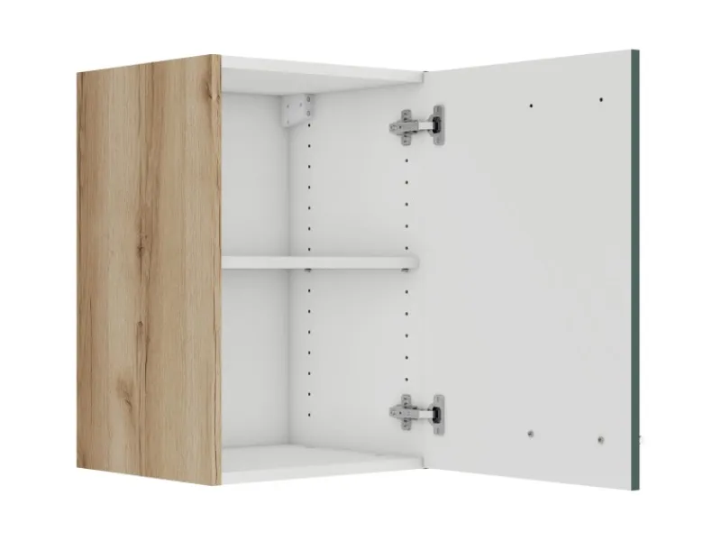 Discount Optifit Savona405 Küchen-Oberschrank 40 cm Steingrün