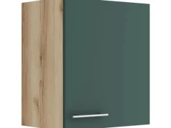 Discount Optifit Savona405 Küchen-Oberschrank 50 cm Steingrün