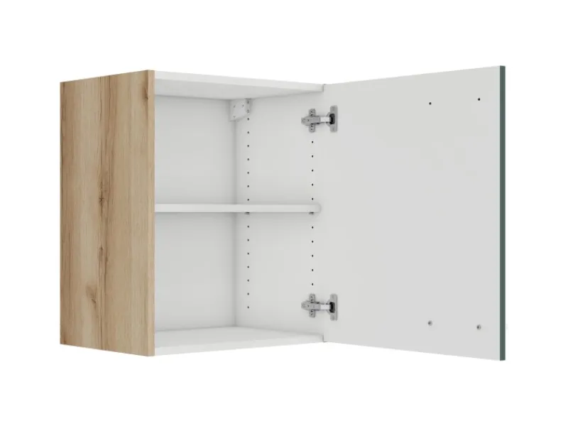Discount Optifit Savona405 Küchen-Oberschrank 50 cm Steingrün