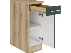 Optifit Savona405 Küchen-Unterschrank 30 cm Steingrün< Küchenschränke