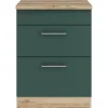 Optifit Küchenschränke<Savona405 Küchen-Unterschrank 60 cm Steingrün
