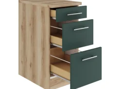 Optifit Savona405 Küchen-Unterschrank 40 cm Steingrün< Kücheninseln|Einbauküchen