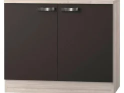 Optifit Küchenschränke<Spülenschrank inkl. Arbeitsplatte ohne Einbauspüle Optikult Faro 100cm