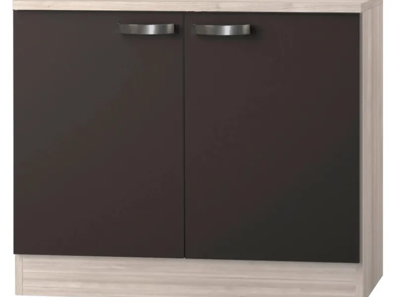 Optifit Küchenschränke<Spülenschrank inkl. Arbeitsplatte ohne Einbauspüle Optikult Faro 100cm