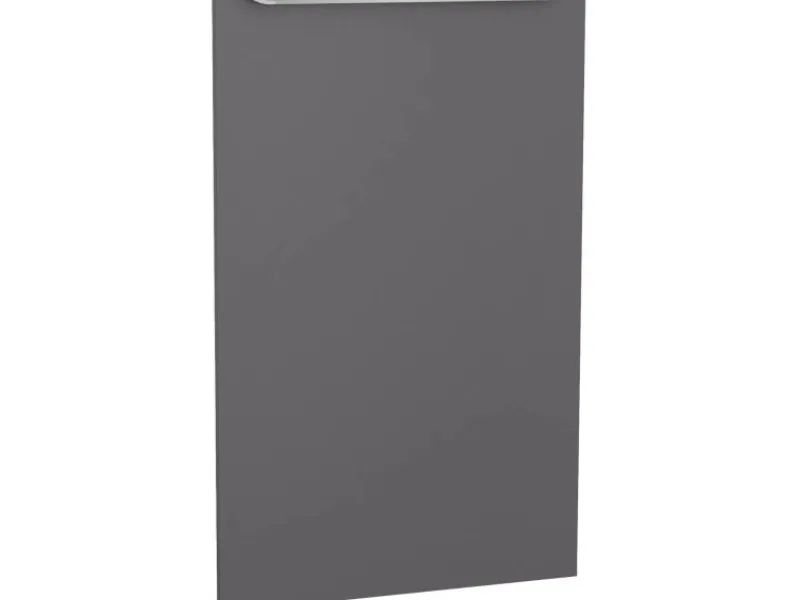 Optifit Einbauküchen<Tür für vollint. Geschirrspüler Linus984 44,6 cm Anthrazit-Lack