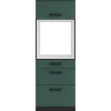 Discount Optifit Verona405 Küchen-Geräteumbauschrank 60 cm Steingrün