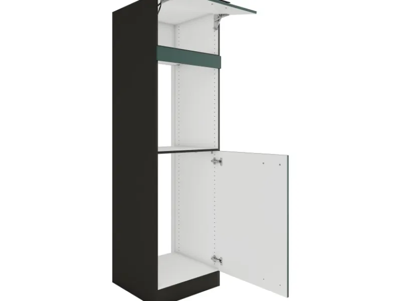 Best Optifit Verona405 Küchen-Geräteumbauschrank 60 cm Steingrün