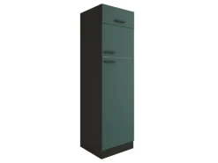 Optifit Kühlschränke|Küchenschränke<Verona405 Küchen-Geräteumbauschrank 60 cm Steingrün