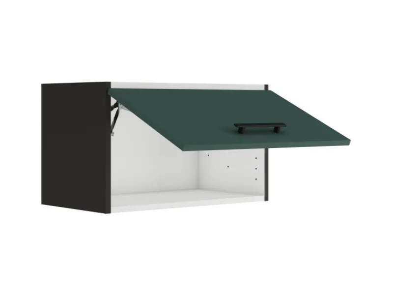 Optifit Küchenschränke<Verona405 Küchen-Oberschrank 60 cm Steingrün