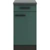 Sale Optifit Verona405 Küchen-Unterschrank 40 cm Steingrün