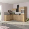 Best Optifit Winkelküche Optikoncept Erik 270 cm Wildeiche Nachb.