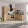 Optifit Besteckkästen|Herde<Winkelküche Optikoncept Erik 270 cm Wildeiche Nachb.