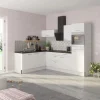 Discount Optifit Winkelküche Optikoncept Rurik ohne E-Geräte 270 cm Weiß