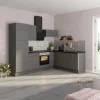 Optifit Winkelküche Optikoncept Mats 270 cm Basaltgrau< Winkelküchen|Kochfelder