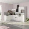 Discount Optifit Winkelküche Optikoncept Arvid ohne E-Geräte 270 cm Weiß
